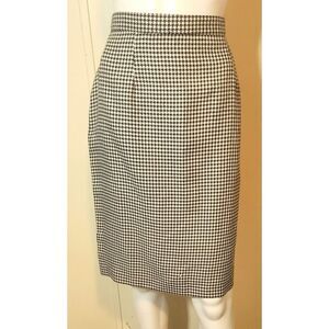 Houndstooth Pencil Skirt by M.H.M. Melissa Harper - 13/14